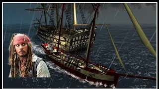 CÓMO CAPTURAR NAVÍO DE PRIMERA CLASE DESDE CERO SIN MUCHOS BARCOS - The pirate caribean hunt