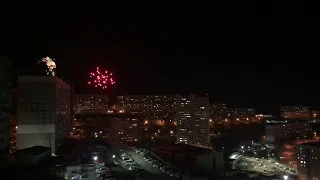 Новый год 2022 Владивосток. Салют. Фейерверк. New Year 2022 Vladivostok.  Firework.  Fireworks.