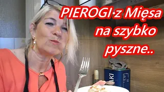 #pierogi z MIĘSEM MIELONYM SUROWYM PRZEPIS NA PIEROGI Z MIĘSA NA SZYBKO PYSZNE💥🧡 SUPER.Nr.455