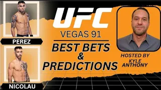 UFC Vegas 91 Predictions, Fight Card and Best Bets | Matheus Nicolau vs Alex Perez and More!