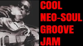 Cool Neo-Soul Jam Guitar Backing Track (E Minor)