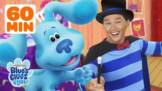 Blue and Josh's BIG Magic Show! 🪄 | 60 Minute Compilation | Blue's Clues & You!