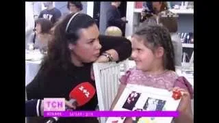 П'ятирічна Ліза, донька оперної діви Олени Гребенюк, дала своє перше інтерв'ю