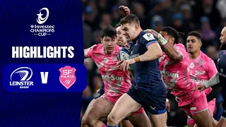 Instant Highlights - Leinster Rugby v Stade Francais Paris Round 3 │ Investec Champions Cup 2023/24