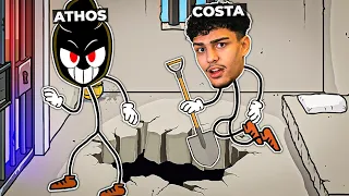 COSTA e ATHOS FUGINDO da PRISÃO!