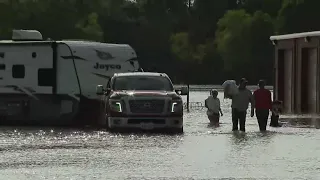 Flooding continues and is expected to get worse around San Jacinto River