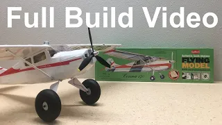 How to Convert Guillow's Cessna 170 to R/C - Full Build Video