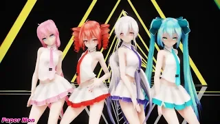 【MMD】AS IF IT'S YOUR LAST | 마지막처럼 | Haku, Miku, Luka, Teto