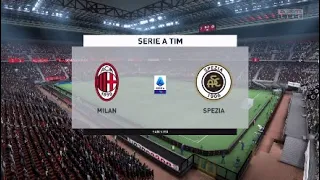 MILAN - SPEZIA (17.01.2022 SERIE A) FIFA 22
