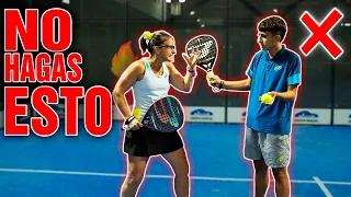 ❌LOS 5 ERRORES❌ que cometemos PELOTEANDO: El CALENTAMIENTO de CATA TENORIO | Mejora tu Padel