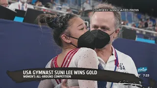 Team USA's Suni Lee wins Olympic gold!