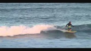 Jonathan Wallhauser (11 years old) Surfing Florida on December 29, 2011