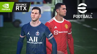 eFootball 2022 -  PSG vs Manchester United | PC Gameplay