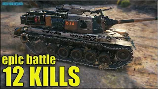 ЭКШОН на танке T110E5 ✅ World of Tanks лучший бой ТТ-10 США