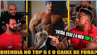 RUDE BOY FICA IMPRESSIONADO COM O FÍSICO DO CAIKE PRO E PÕE O JEREMY BUENDIA NO SEU TOP 6 DO OLYMPIA