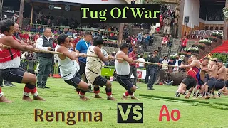 Hornbill Festival 2023 | Tug Of War Competition | Rengma 🆚 Ao | Naga Heritage Village | Kisama