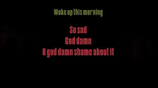 Alabama 3 - Woke Up This Morning (The Sopranos theme) (karaoke)