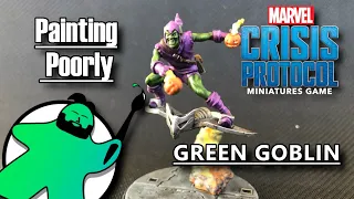 Painting Poorly: HOW TO PAINT - Marvel: Crisis Protocol - Green Goblin, Norman Osborn