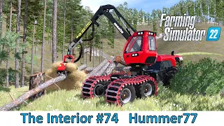 🌲Forestry 🌲"The Interior" #74 Start logging a new area | Farming Simulator 22