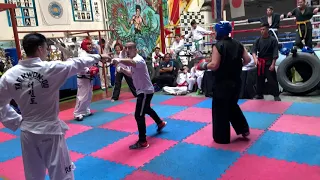Lucha por puntos Sipalki - Taekwondo Relampago Lopez - Julian Alalouf
