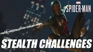 Stealth Challenges - Full Ultimate Clear  - Spider-Man (PS4)