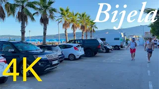 Bijela 🌊  Herceg Novi Montenegro 🇲🇪 Walking Tour 4K 60fps - with Captions