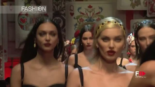 DOLCE&GABBANA Full Show Spring Summer 2018 Milan - Fashion Channel