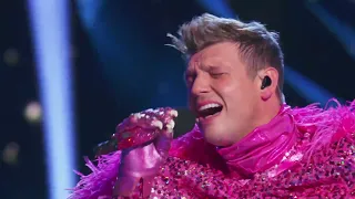 Crocodile "Nick Carter" - Open Arms (Masked Singer S4E13 Reveal)