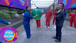 ¡Kristal se llevó una tremenda explosión con el Globo Explosivo! | Venga la Alegría