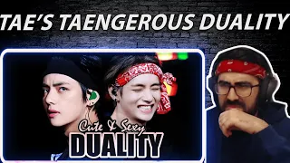 Taengerous! Kim Taehyung : Sexy Vs Cute - The duality of BTS V | Reaction