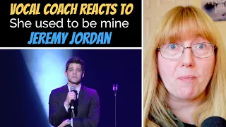 Musical Theatre Coach Reacts to Jeremy Jordan 'She used to be mine' Waitress