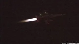 2011 MCAS Miramar Twilight Air Show - F/A-18 Hornet Afterburner Passes at Night