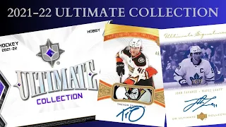 THE SHIELD POTENTIAL IS NUTS!! | 2021-22 Ultimate Collection Hockey Hobby Box Opening Part 1