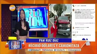 Pam Ruíz Díaz recibió dólares y camionetaza. "El fin justicia los medios"#TeleShow