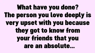 💌 🛑 God Message Today | What have you done? The person you love deeply... #Godsays #God #Godmessage