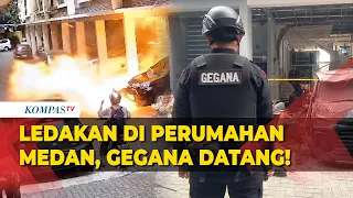 Ledakan di Perumahan Medan, Gegana Diturunkan hingga Jatuh Korban Luka