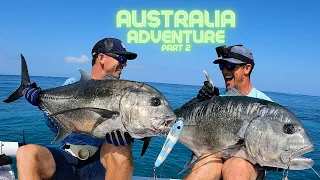 GT Fishing the Great Barrier Reef, Part #2