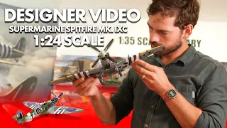 Airfix | 1:24 Scale Supermarine Spitfire Mk. IXc (A17001) - Designer Video