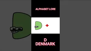 D - Denmark - Alphabet Lore #shorts