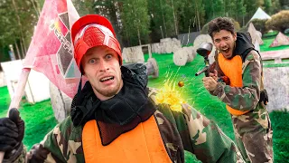 LIPUNRYÖSTÖ PAINTBALL HAASTE