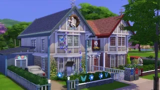 OPPOSITE TOWNHOUSES / Sims 4 Speedbuild