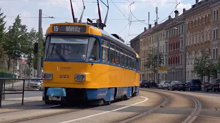 Straßenbahn in Leipzig 2018   Teil 6