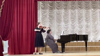 Rene Ortmans  Concertino  a- moll op.12      Виконує Римар Евеліна