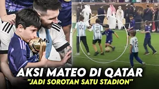 The Next Messi Tumbuh Gila‼️ Reaksi Penonton Melihat Aksi Mateo Anak Messi Bermain Bola