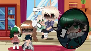 Kitty has to go... | Gacha Club skit | Sad Bkdk | Future Dead Deku Au | Part 1