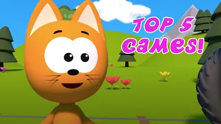 MEOW MEOW KITTY GAMES 😻 TOP 5 BEST KOTE GAMES 😸