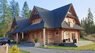 Our dreamy weekend in a brand new log home near ZAKOPANE, Poland | Zacny Lasek, Poronin