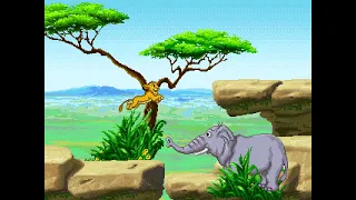 V.Smile Game: The Lion King - Simba's Big Adventure (2004 Disney / VTech)