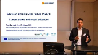 MICROB-PREDICT Masterclass 2020 / ACLF: Current status & recent advances (Jonel Trebicka)