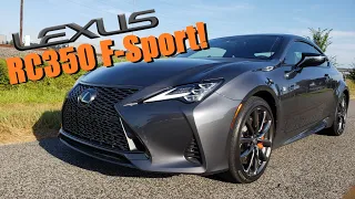 2021 Lexus RC350 F-Sport Review || Who Wants An LC500 For $40K Off?